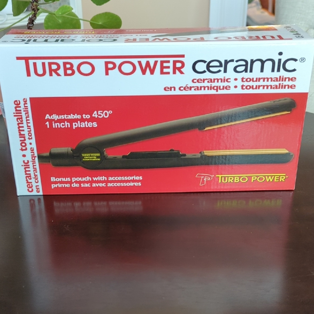 Turbo Power Ceramic Flat Iron